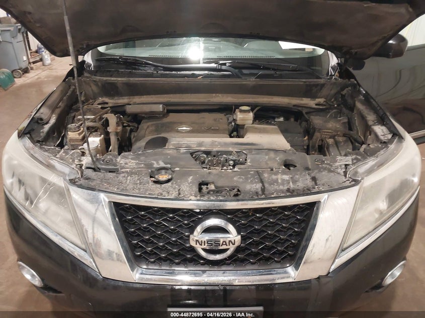 2013 Nissan Pathfinder 3.5 Platinum/S/Sl/Sv black Lot 111044872695 Vin 5N1AR2MM9DC601619