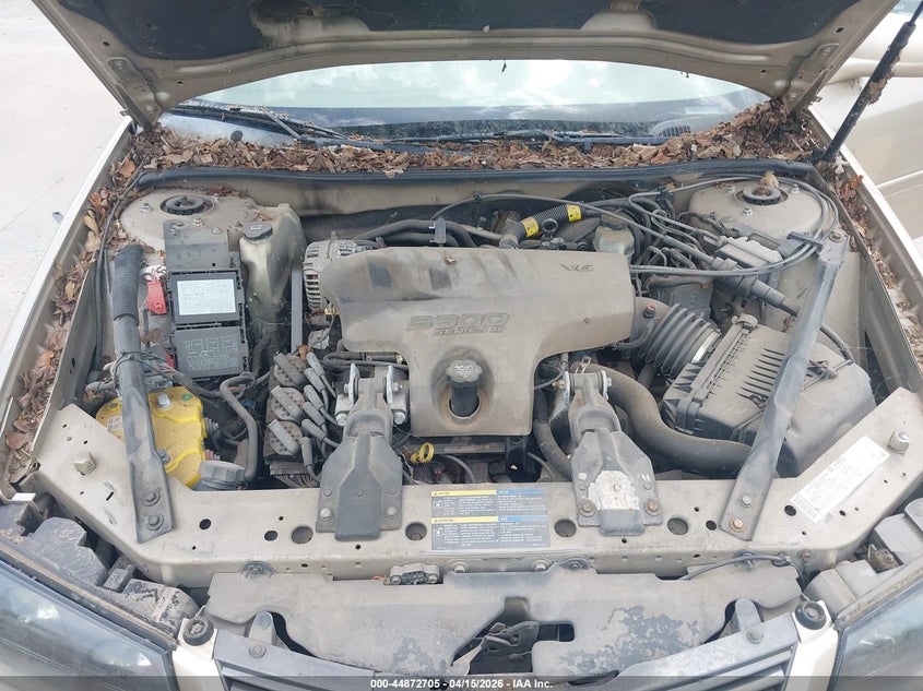 2005 Chevrolet Impala Ls VIN: 2G1WH52K859356202 Lot: 44872705