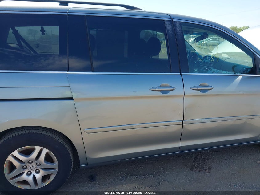 2007 Honda Odyssey Ex-L VIN: 5FNRL38717B005351 Lot: 44872739