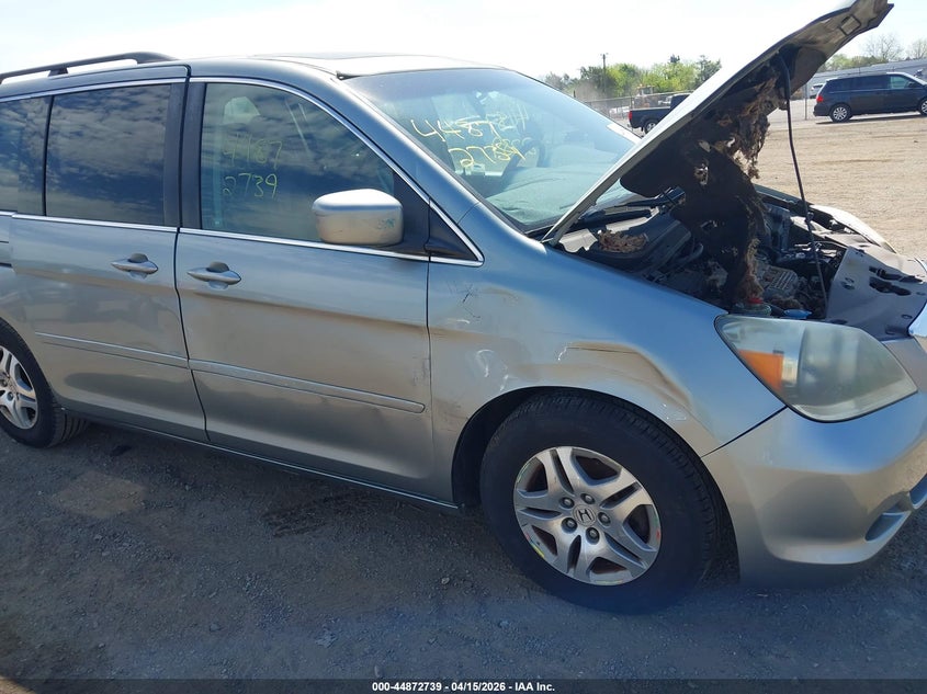 2007 Honda Odyssey Ex-L VIN: 5FNRL38717B005351 Lot: 44872739