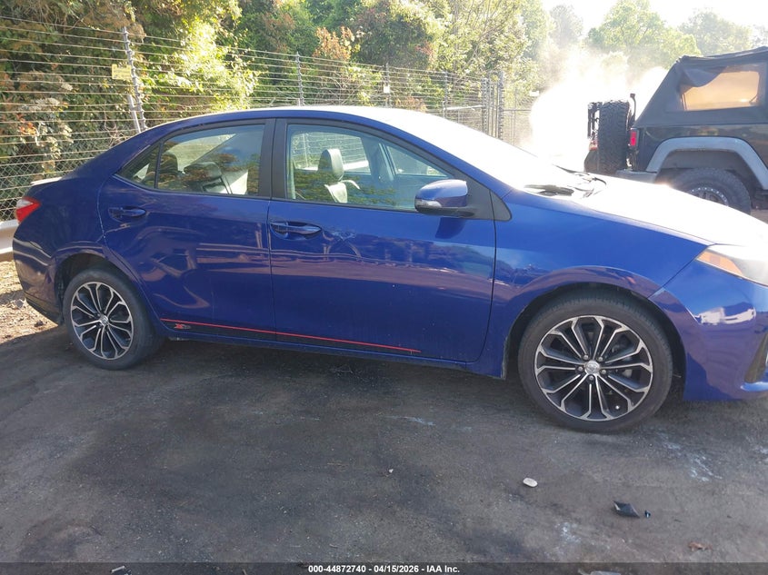 2016 Toyota Corolla S Plus VIN: 5YFBURHE2GP377379 Lot: 44872740