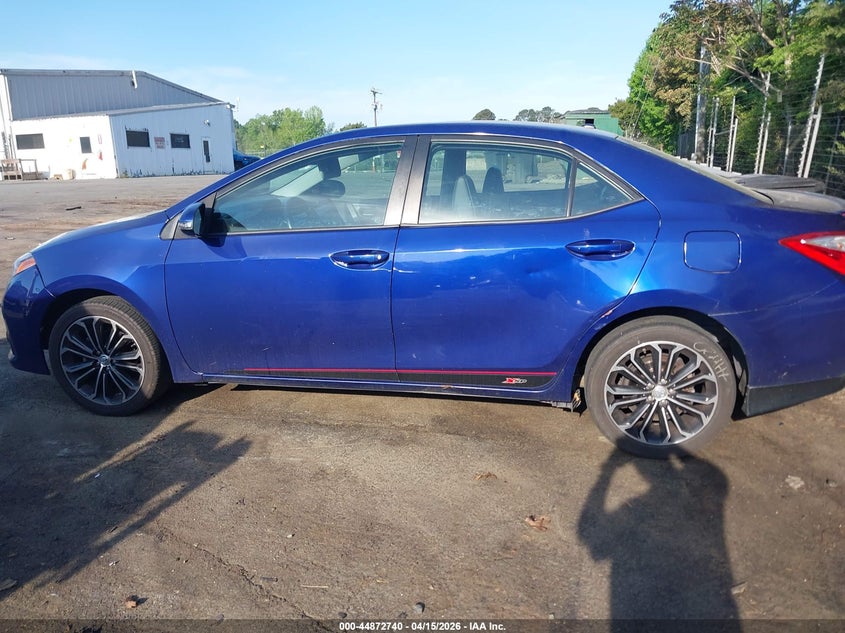 2016 Toyota Corolla S Plus VIN: 5YFBURHE2GP377379 Lot: 44872740