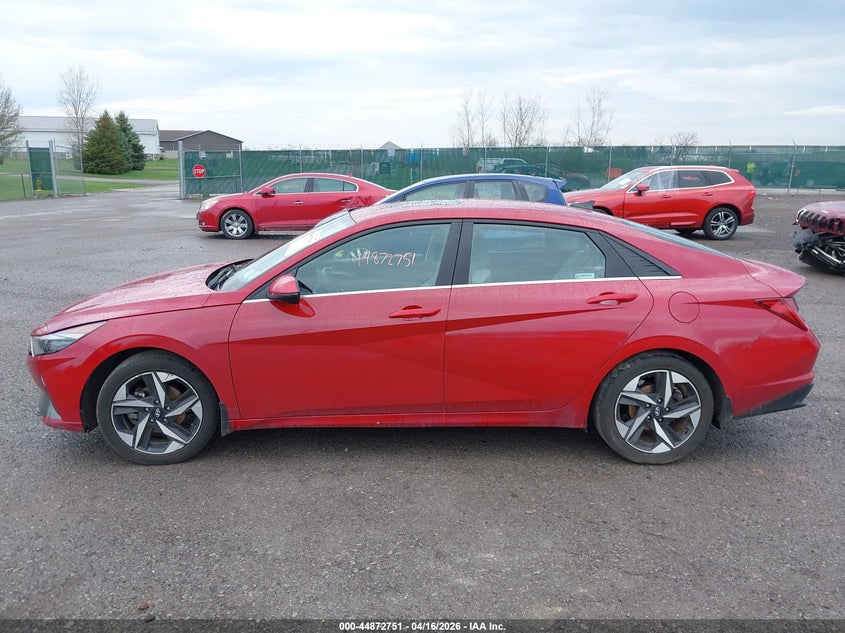 2022 Hyundai Elantra Limited VIN: KMHLP4AG2NU357493 Lot: 44872751