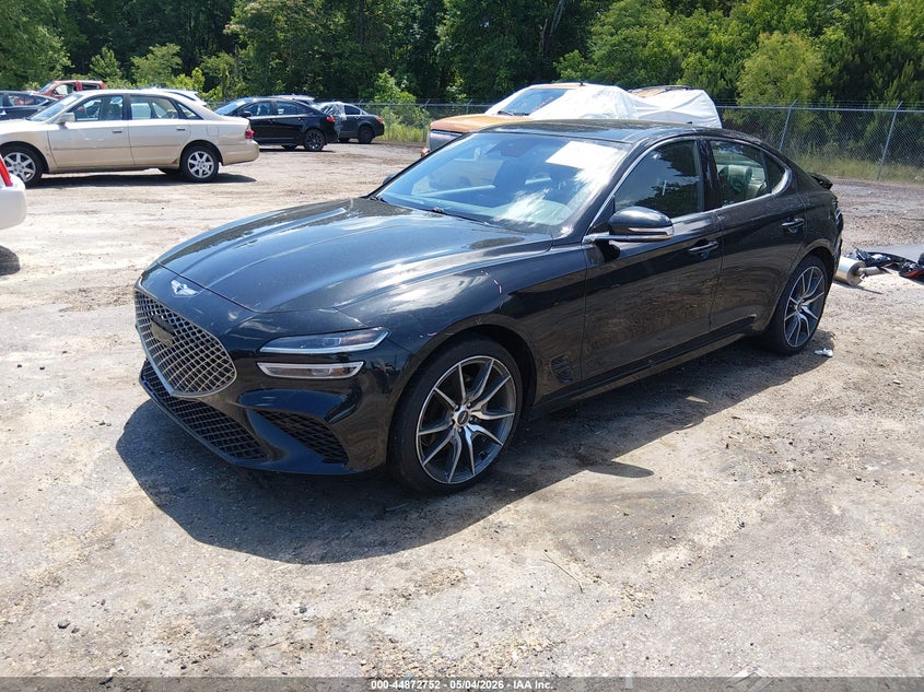 Vin: kmtg34ta6nu091214, lot: 45370083, genesis g70 2.0t rwd 20222
