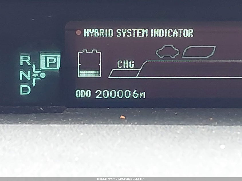 2013 Toyota Prius Four VIN: JTDKN3DU6D1630064 Lot: 44872775