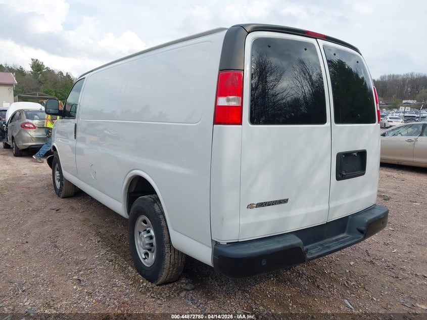Vin: 1gcwgafg4k1180628, lot: 45370111, chevrolet express 2500 work van 20193