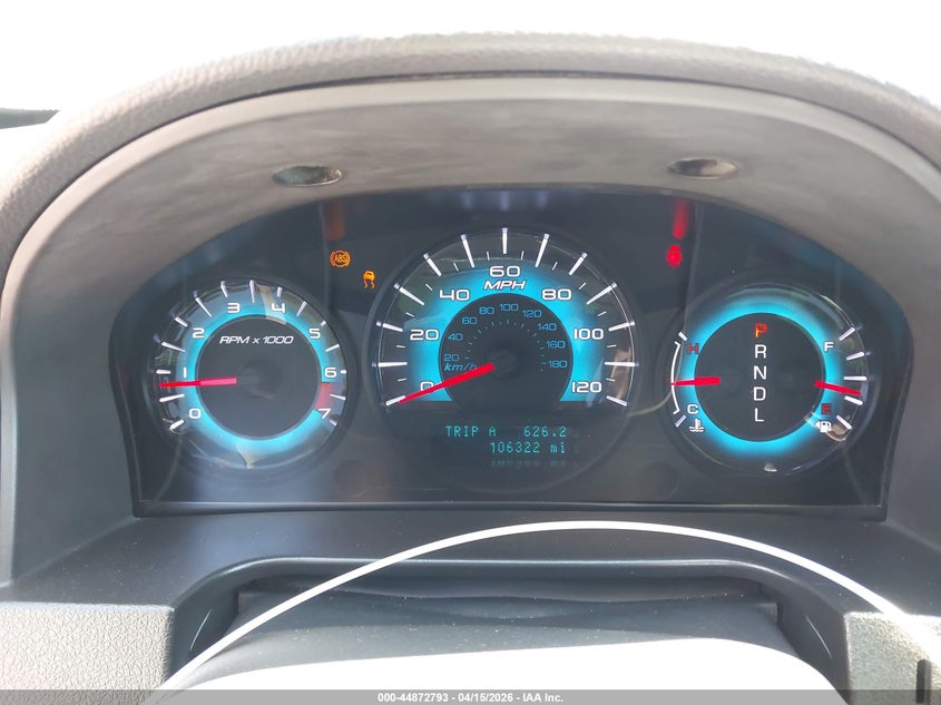 2012 Ford Fusion Se VIN: 3FAHP0HA7CR264757 Lot: 44872793