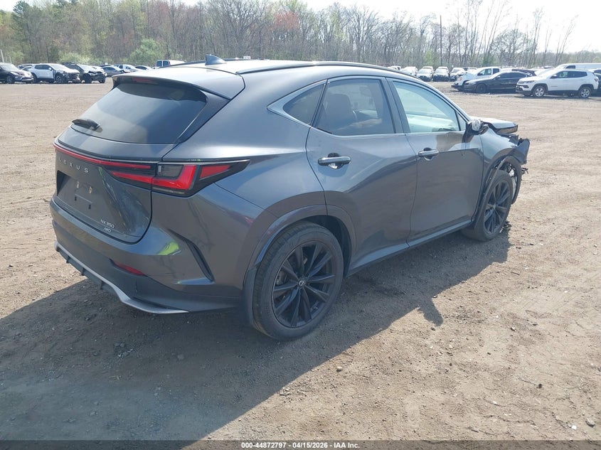 Vin: 2t2kgcezxnc007298, lot: 45370128, lexus nx 350 f sport handling 20224