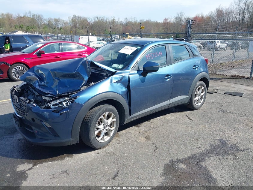 Vin: jm1dkfb76k1445512, lot: 45370175, mazda cx-3 sport 20192