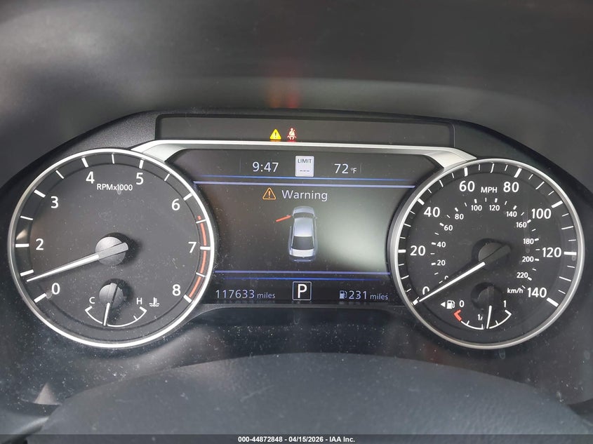 2020 Nissan Altima Sl Fwd VIN: 1N4BL4EV2LC266995 Lot: 44872848