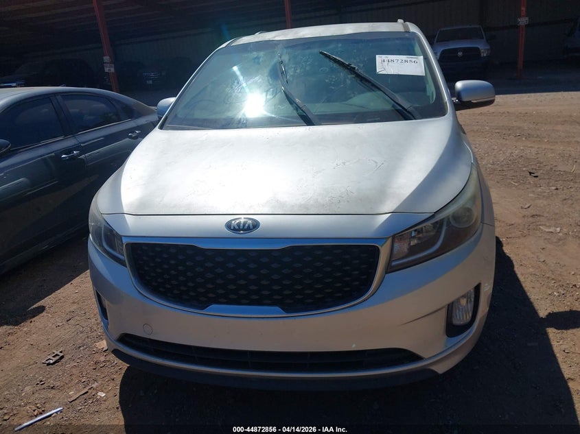 2016 Kia Sedona Ex VIN: KNDMC5C12G6180311 Lot: 44872856