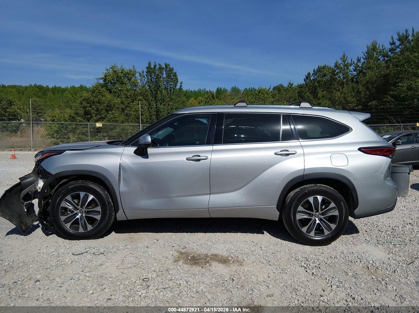 2020 Toyota Highlander Xle VIN: 5TDGZRAH2LS508128 Lot: 44872921