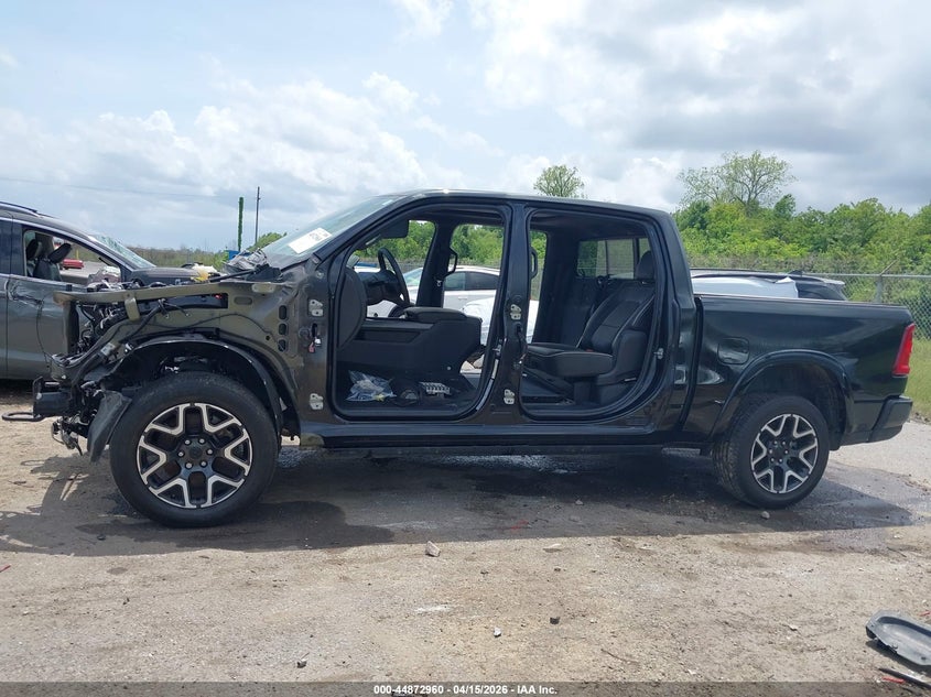 2025 Ram 1500 Laramie 4X2 5'7 Box VIN: 1C6RREJP8SN597546 Lot: 44872960