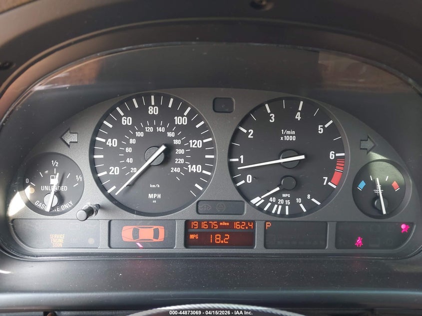 2001 BMW 530Ia VIN: WBADT634X1CF00368 Lot: 44873069