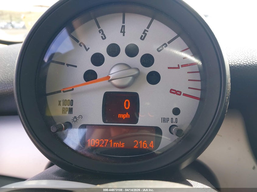 2012 Mini Cooper VIN: WMWSU3C53CT256476 Lot: 44873108