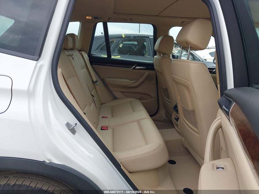 2016 BMW X3 Sdrive28I VIN: 5UXWZ7C55G0R31862 Lot: 44873111