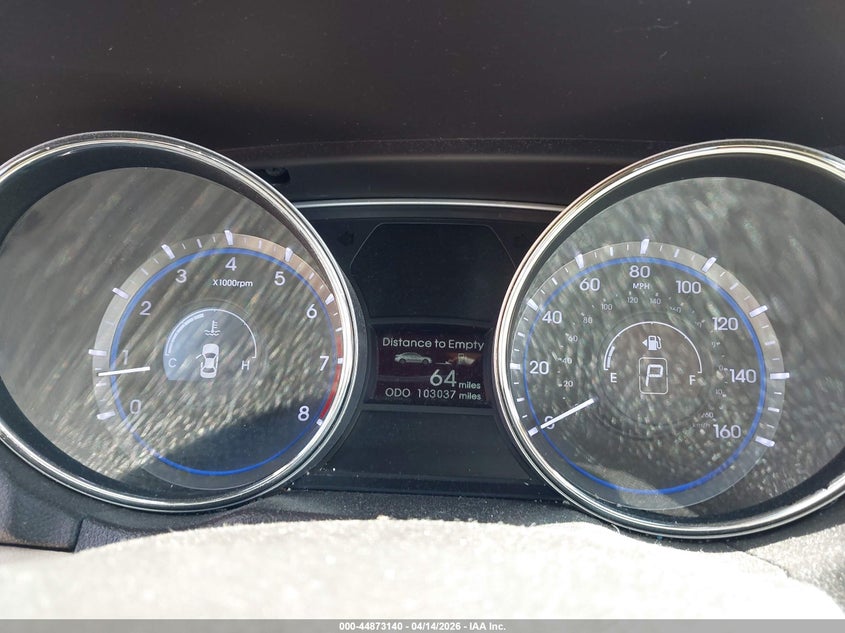 2013 Hyundai Sonata Gls VIN: 5NPEB4AC4DH539858 Lot: 44873140