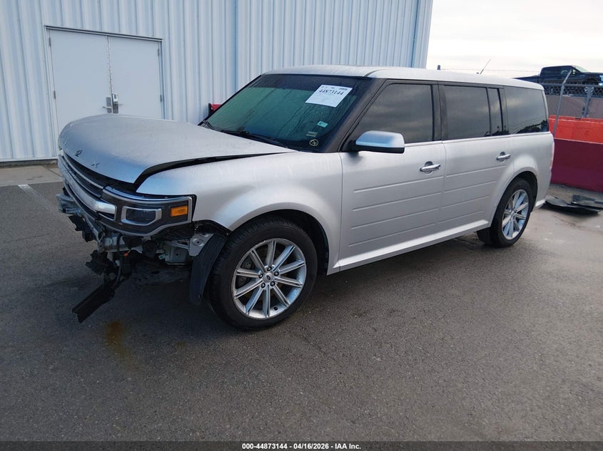 2017 Ford Flex 3.5 Limited silver Lot 111044873144 Vin 2FMHK6D88HBA12094