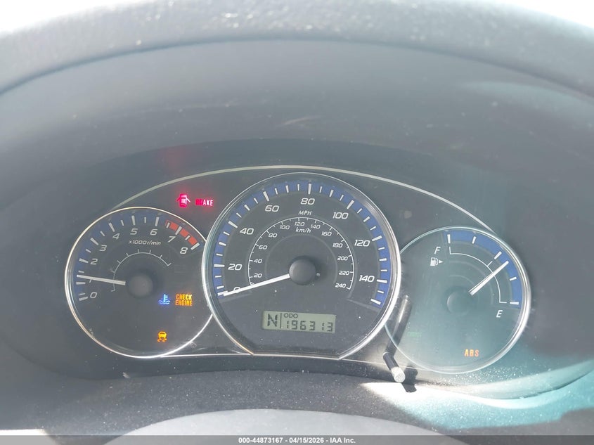 2011 Subaru Forester 2.5X VIN: JF2SHABC4BH765751 Lot: 44873167