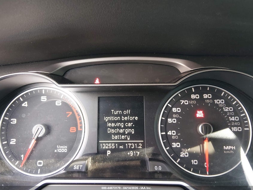 2013 Audi A4 2.0T Premium VIN: WAUAFAFL7DN031259 Lot: 44873179