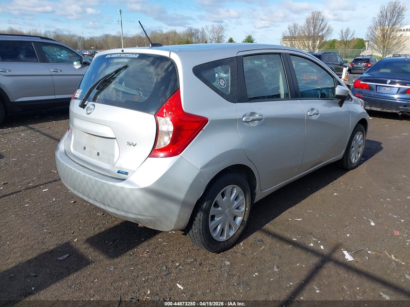 2016 Nissan Versa Note S (Sr)/S Plus/Sl/Sr/Sv