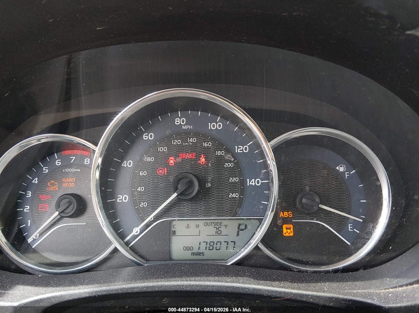 2014 Toyota Corolla Le Eco VIN: 2T1BPRHE3EC126536 Lot: 44873294