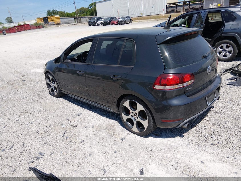 2012 Volkswagen Gti 4-Door VIN: WVWHD7AJ9CW126026 Lot: 44873299