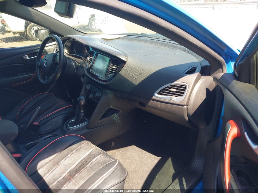 1C3CDFGB2GD823662 2016 Dodge Dart 2.4 Gt Sport Blacktop blue