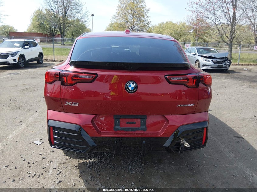 2025 BMW X2 xDrive28I VIN: WBX63GM01S5081510 Lot: 44873326