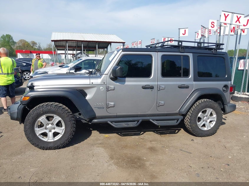 2019 Jeep Wrangler Unlimited Sport S 4X4 VIN: 1C4HJXDN1KW683700 Lot: 44873332