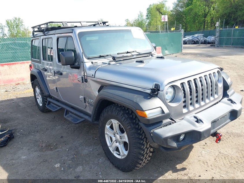 2019 Jeep Wrangler Unlimited Sport S 4X4 VIN: 1C4HJXDN1KW683700 Lot: 44873332