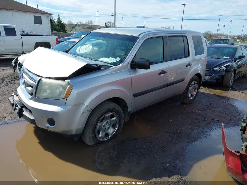 Vin: 5fnyf4h23bb021444, lot: 45370667, honda pilot lx 20112