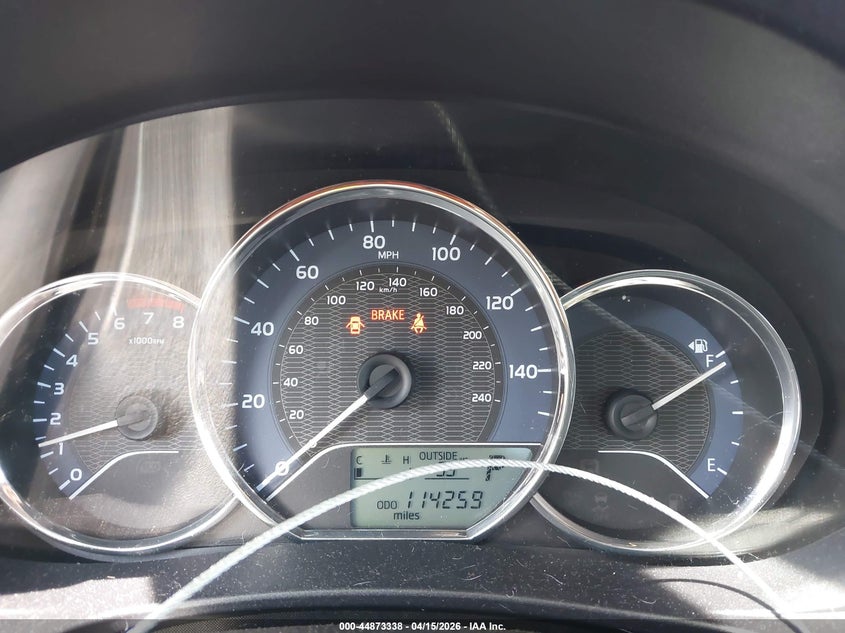 2015 Toyota Corolla L VIN: 2T1BURHE8FC367244 Lot: 44873338