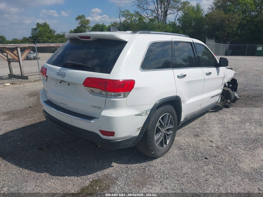 Vin: 1c4rjfbg0jc127560, lot: 45370685, jeep grand cherokee limited 4x4 20184