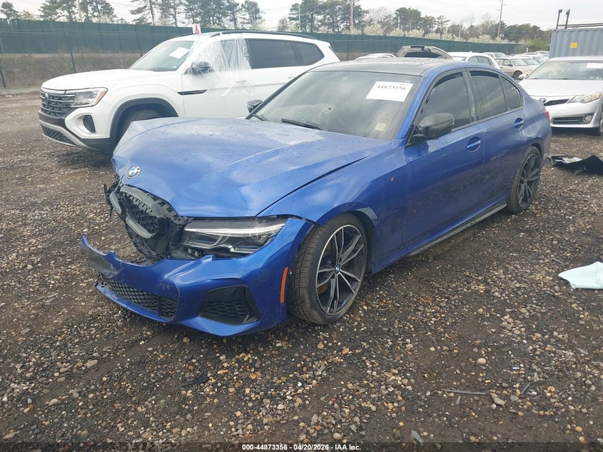 Vin: 3mw5u9j04m8b69167, lot: 45370687, bmw m340i m340i xdrive 20212