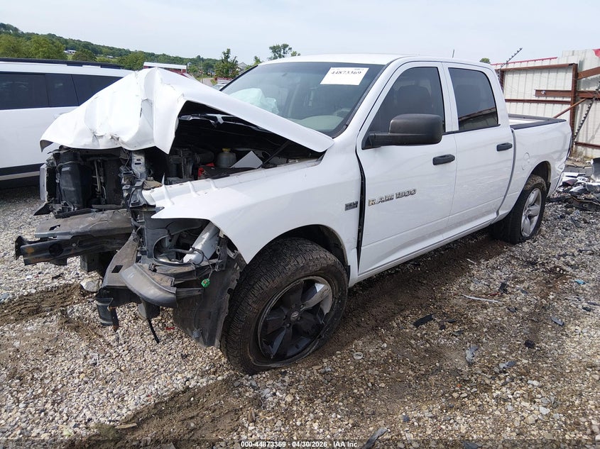 1C6RD6KT7CS246212 2012 Ram 1500 5.7 Ram St white