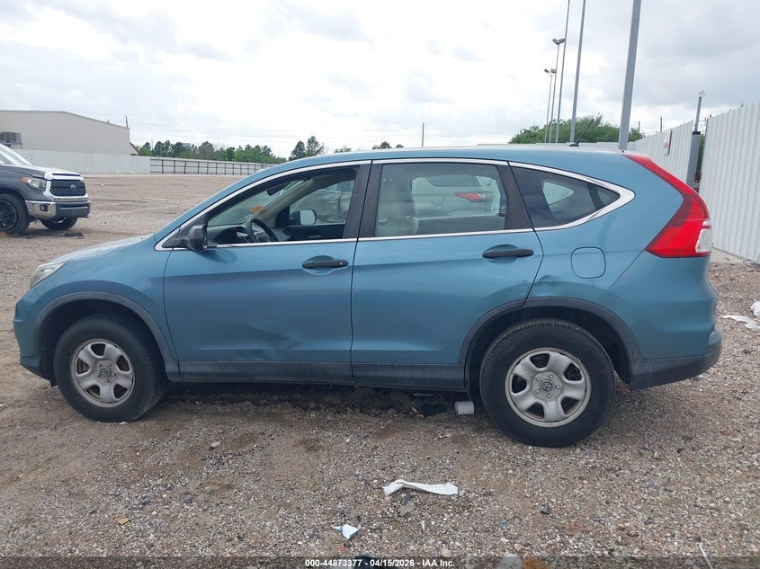 2015 Honda Cr-V Lx VIN: 5J6RM4H35FL102445 Lot: 44873377
