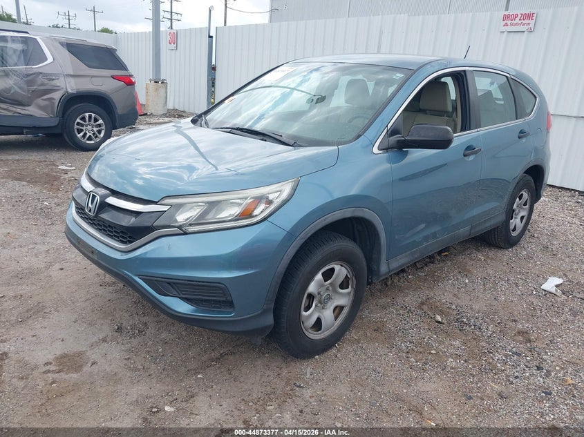 2015 Honda Cr-V Lx VIN: 5J6RM4H35FL102445 Lot: 44873377