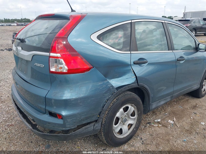 2015 Honda Cr-V Lx VIN: 5J6RM4H35FL102445 Lot: 44873377