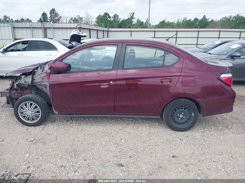 2024 Mitsubishi Mirage G4 Black Edition/Es/Le VIN: ML32FUFJ9RHF12553 Lot: 44873472