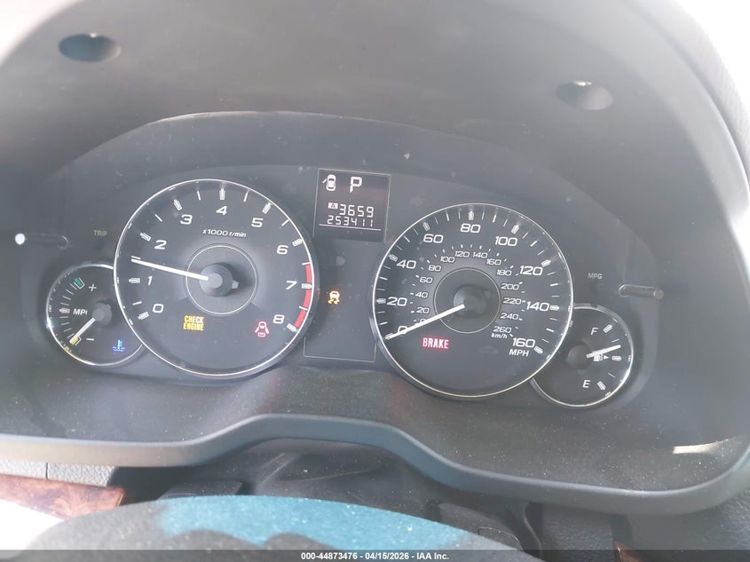 2011 Subaru Outback 3.6R Limited VIN: 4S4BRDLC9B2391129 Lot: 44873476