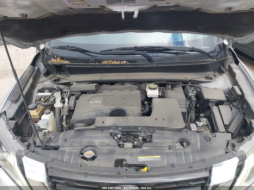 2017 Nissan Pathfinder Sv VIN: 5N1DR2MM8HC657117 Lot: 44873500