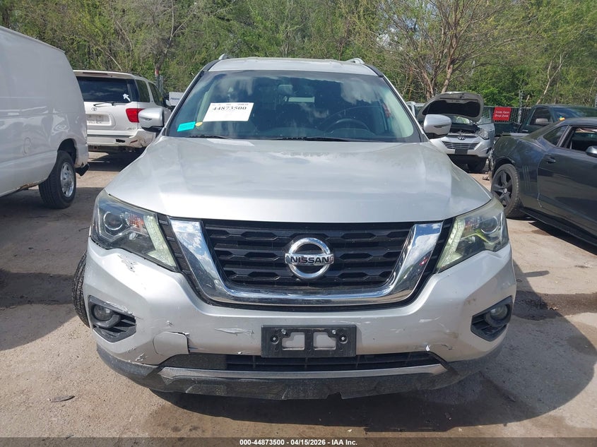 2017 Nissan Pathfinder Sv VIN: 5N1DR2MM8HC657117 Lot: 44873500