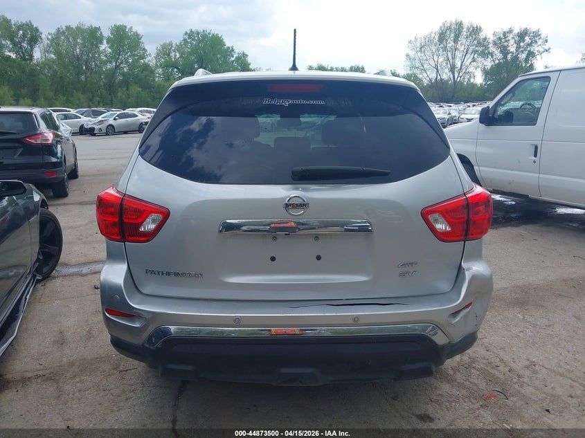 2017 Nissan Pathfinder Sv VIN: 5N1DR2MM8HC657117 Lot: 44873500