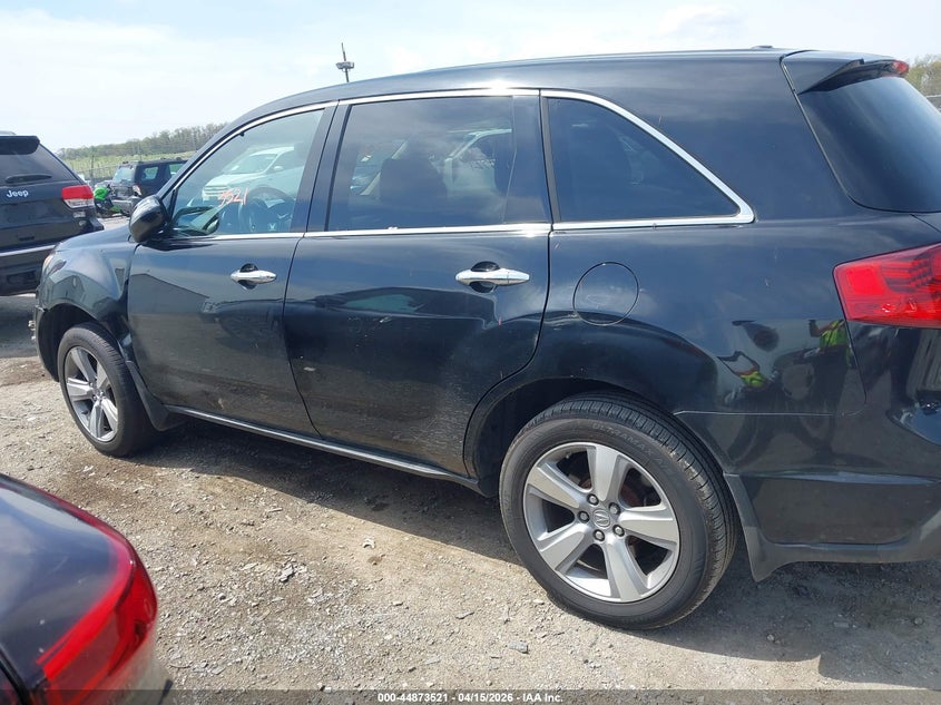 2012 Acura Mdx VIN: 2HNYD2H23CH545967 Lot: 44873521