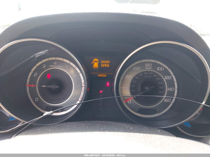 2012 Acura Mdx VIN: 2HNYD2H23CH545967 Lot: 44873521