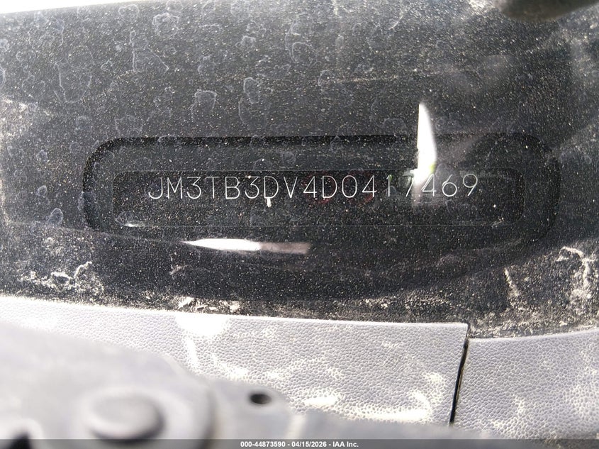 2013 Mazda Cx-9 Grand Touring VIN: JM3TB3DV4D0417469 Lot: 44873590