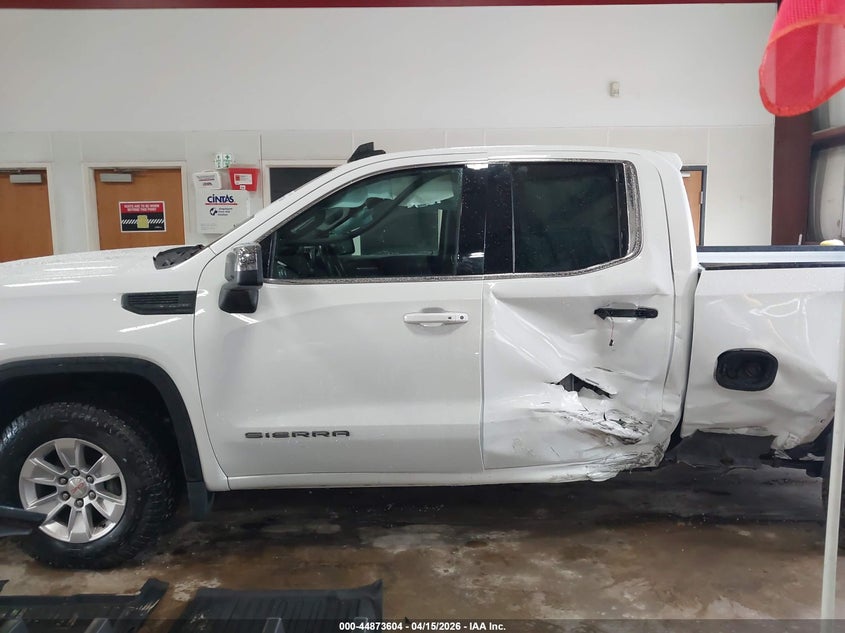 2021 GMC Sierra 1500 4Wd Standard Box Sle VIN: 1GTR9BEK1MZ171652 Lot: 44873604