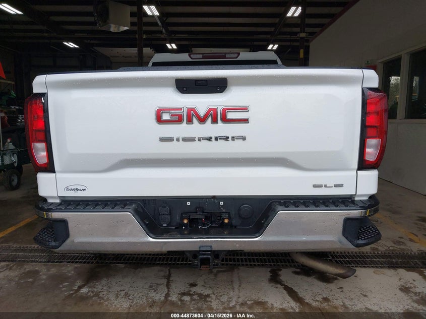 2021 GMC Sierra 1500 4Wd Standard Box Sle VIN: 1GTR9BEK1MZ171652 Lot: 44873604