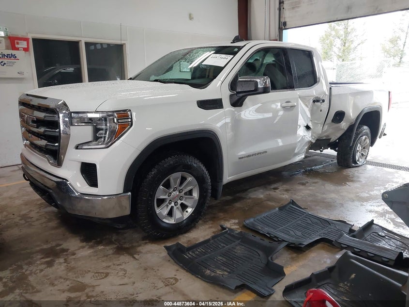 2021 Gmc Sierra 1500 4wd  Standard Box Sle 1GTR9BEK1MZ171652 photo 1